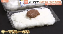 【画像】ローソンの『一点突破弁当』がヤバすぎて賛否両論の嵐
