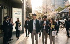 韓国人「韓国人の日本企業への就職ラッシュで8万人を突破！まもなく10万人に到達しようとしている理由とは？」