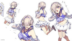 【FGO】マシュ、新水着おめでとう！ Fate/GrandOrderのイラスト紹介4027