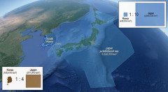 韓国人「日本VS韓国の領土サイズ‥これほどまでに開いている国土と海域の規模とは？」→「想像を絶する広さ‥（ﾌﾞﾙﾌﾞﾙ」