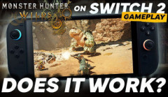 【動画】「モンスターハンターワイルズ」 Switch2版（携帯モード）の映像ｷﾀ━━━━(ﾟ∀ﾟ)━━━━!!