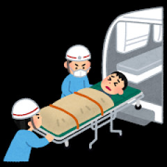 【えっ】友達と歩いてる時に救急車と人だかり発見。通り過ぎようとすると友達が「あ、救急車入ってったの弟だ」と、救急隊員と話し始めたんだが、その後の友達の言葉に