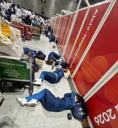 【名古屋アジア大会】セパタクローのタイ代表、日本側のミスで宿泊できずロビーの床で雑魚寝させられる