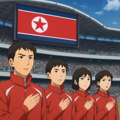 アジア大会、韓国戦で北朝鮮国歌を流してしまうｗ   #速報