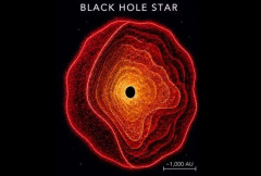 新種の天体「ブラックホール星」、ウェッブ宇宙望遠鏡の観測で発見！