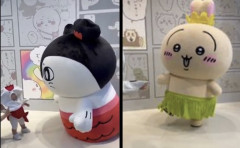 夫婦「子供にちいかわのコスプレさせたよ！」→ちいかわおばさん達「！！！！！！！！」