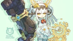 『ダイダロス』キャラデザ担当 中山徹さんがダイダロスとナウクラテーのイラストと共にご挨拶