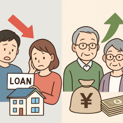 ローン抱える若年層にはマイナス効果…高齢世帯の家計は2万円のプラスに   #追加利上げ |  ほらな　やっぱり