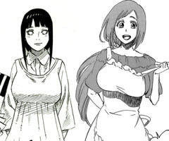 NARUTOのヒナタとBLEACHの織姫ｗｗｗ