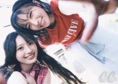＜乃木坂46川崎桜＞CanCam加入で日向坂46大野愛実と共演　密度の高い仲良しショット披露