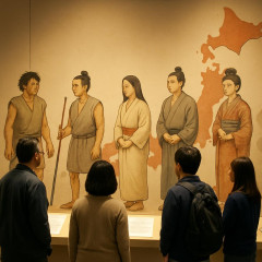 私たちはみな「渡来人」 大津市の歴史館で「日本人」の歩みを学ぶ   #滋賀 |  渡来人は6世紀頃に日本に逃げてきた人のことか
