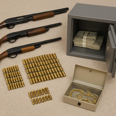 散弾銃3丁と実包125発など盗まれる 羽生市の住宅 鍵付きロッカーや金庫に入ったまま 現金や貴金属も 窃盗容疑で捜査   #埼玉