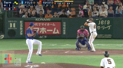【巨人対中日25回戦】巨人、5回裏にダルベックと大城の連続タイムリーで2点追加！10得点目！！！！！！！！！！！！
