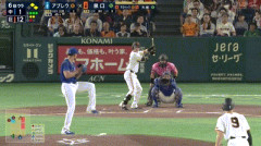 【巨人対中日25回戦】巨人・泉口、6回裏1アウト一二塁から2点タイムリースリーベース！サイクルリーチ！！！！！！！！！