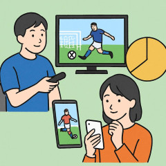 電通、2026年サッカーW杯の総合調査を実施！テレビ放送と動画配信の“関係性”が明らかに…10代男女は約8割が大会に「満足」