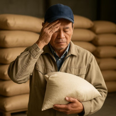 コメ値下がりに募る危機感 5キロ3000円割れで生産者
