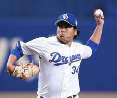 中日・福、今季限り退団へ
