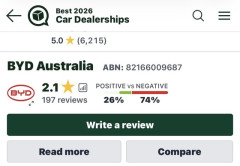 【悲報】BYD、オーストラリアでの評価がこちらｗｗｗｗｗｗｗｗｗｗ