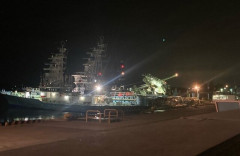 【宮城・塩釜市】マグロ漁船に居座っていたクマ、漁船から海に飛び込んだか…姿消す