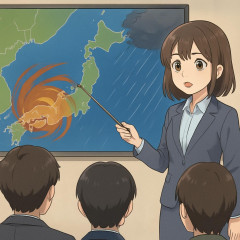気象庁「千葉県の方、備えを…千葉豪雨級大雨(400mm)、千葉台風級強風(最大瞬間風速50m)」   #台風25号