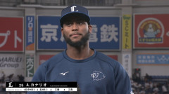 西武カナリオ .248 15本 50打点 12盗塁 OPS.710