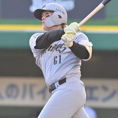 ロッテ山本大斗 打率.185(119-22) 2本 31三振