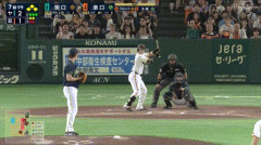 【巨人対ヤクルト23回戦】巨人、7回裏2アウト満塁から泉口の2点タイムリーツーベースで逆転！！！！！！！！！！！！！！！！