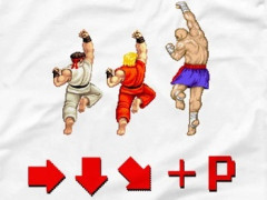 波動拳、竜巻旋風脚←すごい。昇龍拳←ただのジャンピングアッパーだよね