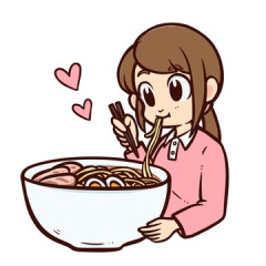 【画像】ギャルさん、大胆すぎる格好でラーメンをすするｗｗｗ