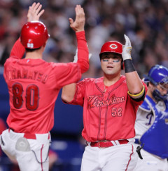 カープ末包1号！泰6号！モンテロ13号2ラン！奨成1打点！サトケイ2安打！HR攻勢も投手陣4被弾で逆転負け【広島5-8中日/試合結果】