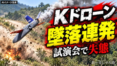 【1500人の前で】韓国国防ドローン展、主要企業の無人機が相次ぎ墜落 12機中、民間5機が任務失敗
