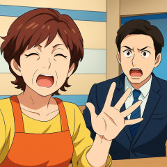 平野レミ、生放送で突然告知→ＮＨＫアナ「公共放送ですよ」「本当にやめてください」本気で怒る