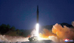 大阪府が北朝鮮による弾道ミサイル発射に対し抗議文「暴挙を繰り返さぬよう強く求める」…吉村洋文名義！