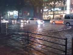 【緊急】千葉、車水没