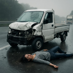 雨の影響でスリップか 東名高速道路で軽トラックが事故 運転手の男性（20代）亡くなる 助手席乗車の女性（20代）は重傷   #神奈川