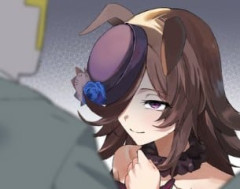 【ウマ娘】ライス悪い子だ…（ﾆﾁｬｧ