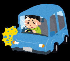 【神経わからん】Aさんが信号無視の車にはねられ、車は逃走し先の電柱に衝突。一家４人乗りで子供二人は車外に投げ出され氏亡、運転してた夫婦は障が残るほどのケガを