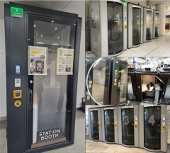 韓国人「日本の地下鉄の駅構内に設置されているステーションブースに驚きの声！」→「これは羨ましい‥（ﾌﾞﾙﾌﾞﾙ」