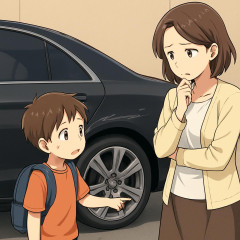 小学生の息子が高級車に傷をつけ３０万を請求されました。親が払うべきですか？