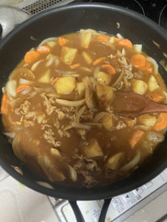 カレー作ったお🥺