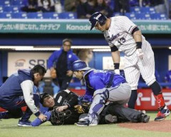 【ヤクルト】川上審判員を植物人間にしたオスナさん　反省なしで炎上