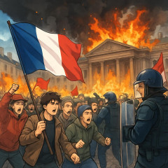 フランス 全土で燃料暴騰への暴動が発生 レギュラーガソリンは週明け@3ユーロ突破か?（540円相当）   |  いつも暴動やってるなここw