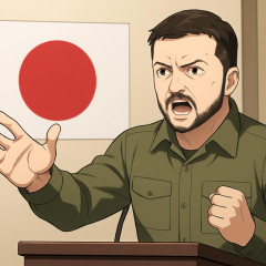 ゼレンスキー大統領が警鐘「自衛隊は北朝鮮軍にボロ負けする。北朝鮮軍はウクライナで現代戦を学んだ」