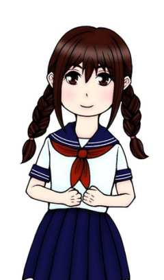 【画像】清楚系三つ編みJK → 私服が大胆過ぎたｗｗ