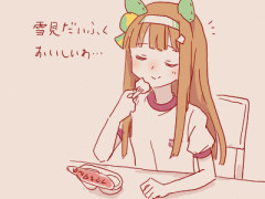 【ウマ娘】雪見ダイフクの半分はピノより重いんですよ！スズカさん！？