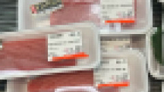 【悲報】イオンさん、「中国産」の「中」の字を薄くする