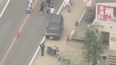 福岡で飲酒運転の軽自動車が大型バイク3台に次々と追突し、歩行者の3歳の男の子を含む6人が死傷