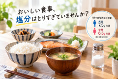世界の人「塩分は良くない！日本人は塩分摂りすぎ！」日本人「世界ダントツの長寿です」