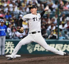 【阪神】及川雅貴、絶体絶命のピンチしのぐ　スクイズ空振りで挟殺　甲子園の虎党は安堵