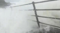 有名配信者、台風25号が襲来している中とんでもない行動に出て、◯にかけてしまう⋯